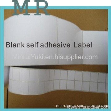Blank Self Adhesive Paper In Packing And Printing Barcode Labels 